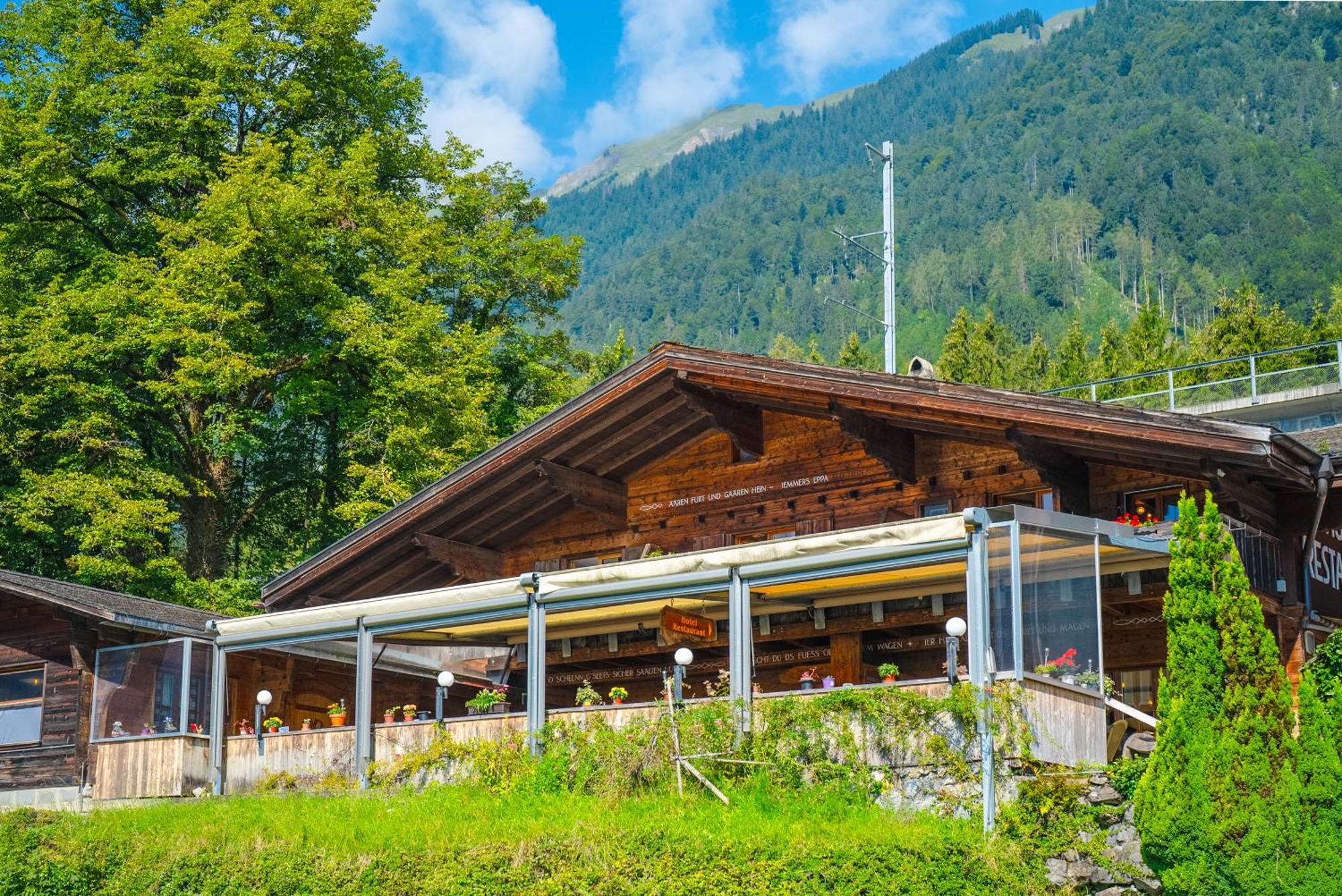 Hotel Wildbach Brienz เบรียนส์ ภายนอก รูปภาพ